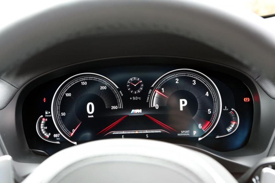 Панель приборов BMW X3 xDrive20d M Sport (G01) 2017 года  (JP) (фото 10 из 14)